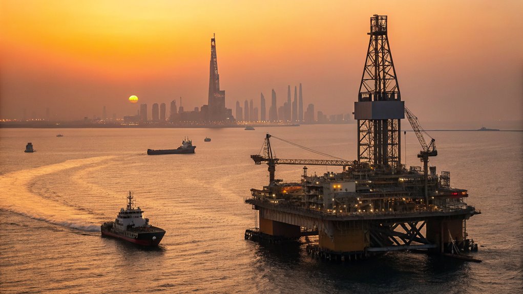 kuwait offshore oil discovery