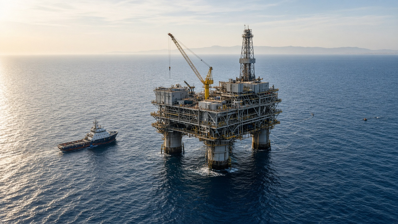 AI Generated: cronos gas field cyprus - no text (Photorealistic, Grok Image 2)
